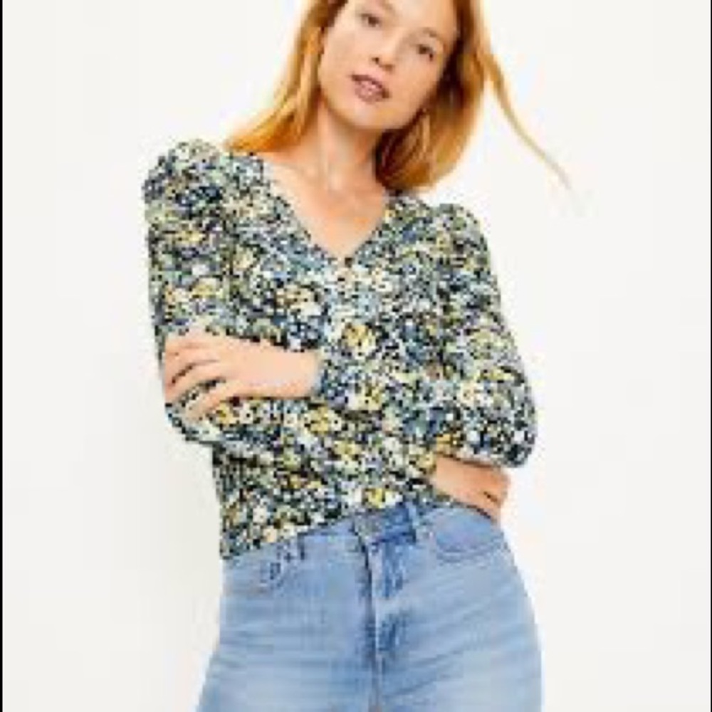 Loft Puff Sleeve Top